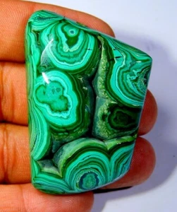 305 Ct Huge Natural MALACHITE Polish Rough TUMBLE Untreated Gemstone DMF-90 - Picture 1 of 7