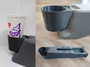 Cup Holder - 1996-2000 Honda Civic Handbrake Console arm rest delete 97 98 99 ek - Picture 1 of 13