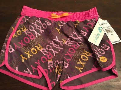 Pantalones Cortos de Natación Roxy para Niñas Talla 10 Nuevos con Etiquetas Logotipos Multicolores ¡Lindos! Foto 1 de 4