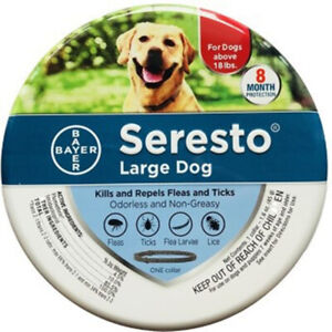 Seresto Flea and Tick Collar 8 Months Protection for Large Dogs - Diameter 70 cm