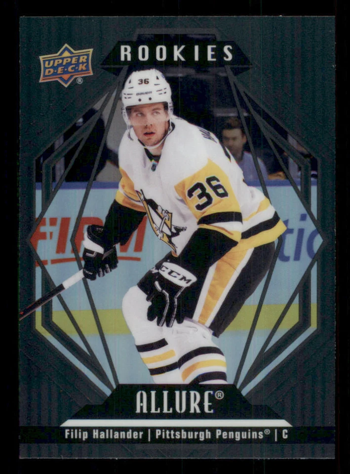 2022-23 Upper Deck Allure Black Rainbow #112 Filip Hallander - Image 1 of 2