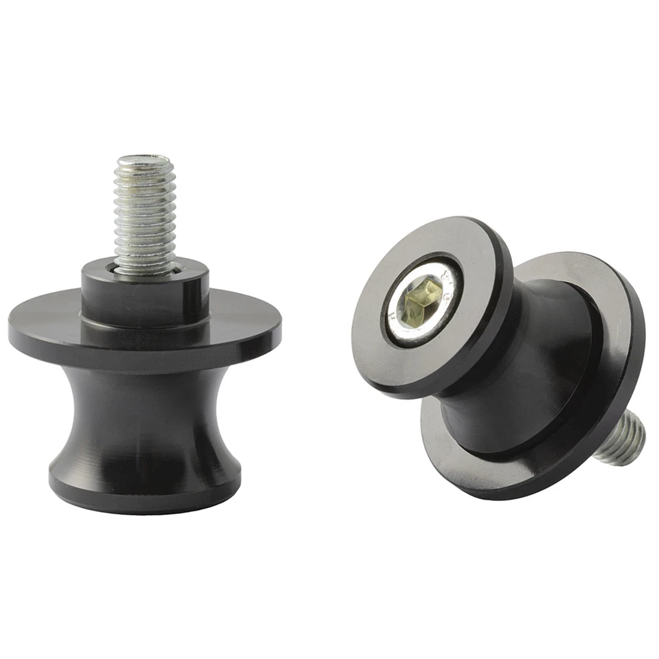 Coppia Supporti Cavalletto Moto Nottolini Accessori Alzamoto Vite M6 Nero - Imagen 1 de 1