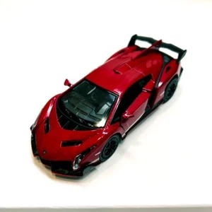 5370/1D Brand New 5" Kinsmart Lamborghini Veneno Diecast Model Toy Car 1:36 Bur - Picture 1 of 2