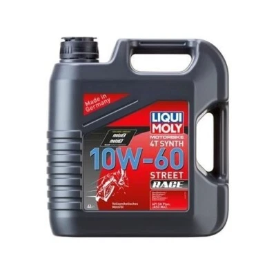 Aceite de motor Liqui Moly Motorbike 4T Synth 10W-60 Street Race bidón de 4 litros - 1687