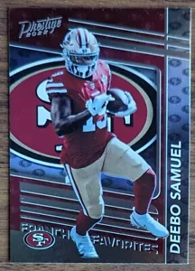 Deebo Samuel Panini 2022 Prestige Franchise Favoritos #FF&11 49ers Mt Inserto - Imagen 1 de 2