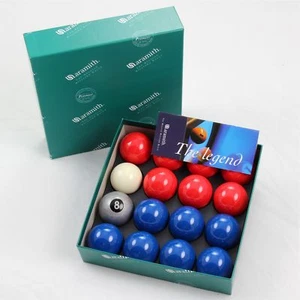 ESCLUSIVO! Palline da biliardo Aramith Premier SILVER 8 BALL edizione rosso e blu - Foto 1 di 3