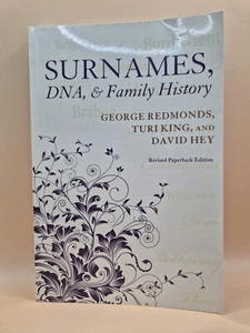 Surnames, DNA & Family History - Turi King, George Redmonds - Paperback, Book B4 - Picture 1 of 6
