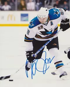 DAN BOYLE SIGNED SAN JOSE SHARKS 8X10 PHOTO 2 - Picture 1 of 1