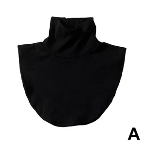 High Neck Cover Modal Fake Collar Ramadan Hijab Cover Colla E4Y5 High G7Q5 F2L2 - Picture 1 of 27