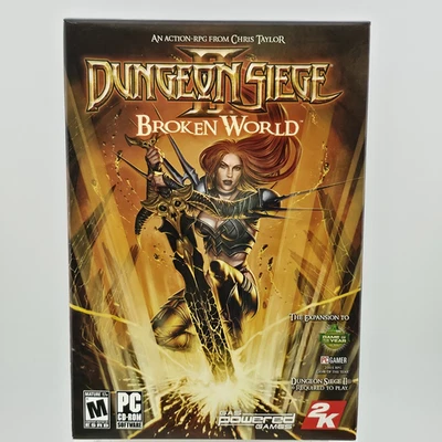 Dungeon Siege II: Broken World, 2006, Small Box, New & Sealed - Image 1 of 4
