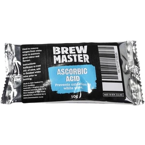 Ácido ascórbico BrewMaster 10 g previene la oxidación vino blanco elaboración casera vino - Imagen 1 de 1
