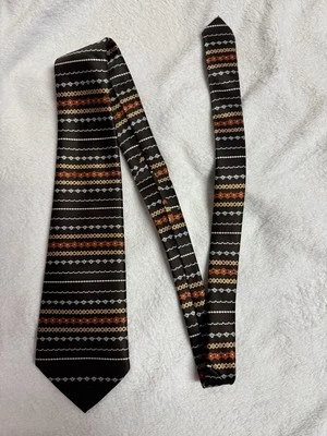 Corbata vintage Lanvin poliéster París única años 70 Foto 1 de 4