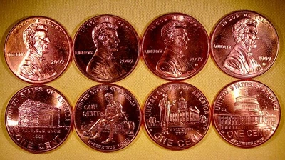 2009 Bicentennial Penny Set • All 8 Coins • P & D • Magnificent • Nice New Coins - Image 1 of 4
