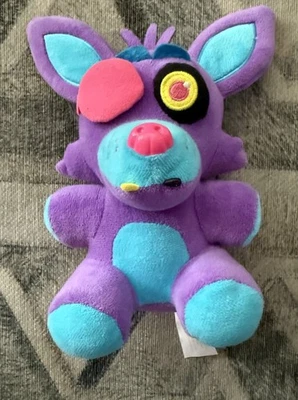 Five Nights At Freddy's Purple Blacklight Wave 1 Foxy 8" 2017 felpa Funko FNAF  Foto 1 de 2