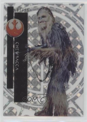 2015 Topps Star Wars High Tek Form 1 Tidal Diffractor 67/99 Chewbacca #9 0kg8 - Image 1 of 3