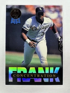 1993 Foglia Frank Thomas #9 concentrazione 9 di 10 serie 2 quasi nuovo - Foto 1 di 2
