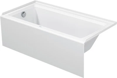 Duravit 700356-L-19TALL Architec 60" tres paredes alcoba acrílico - blanco Foto 1 de 4