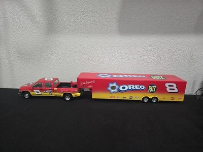 2003 DALE EARNHARDT Jr #8 RITZ OREO 1:24 ACTION SILVERADO PICKUP TRAILER AS-IS  - Image 1 of 4