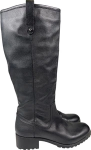 Botas de montar altas GH Bass Nellie de cuero negro para mujer - 8,5 - Imagen 1 de 7