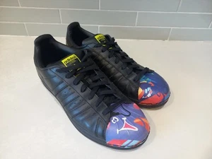 Todd James Pharrell Williams Adidas Superstar Supershell Mens US Size 10.5 UK 10 - Foto 1 di 17
