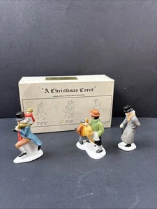 Dept 56 Dickens Village "A Christmas Carol" Figuren Dagobert Bob Cratchit - Bild 1 von 10