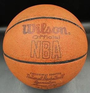 Vintage Wilson Ufficiale NBA Basketball Larry O'Brien Commissioner Last Bilt - Foto 1 di 21