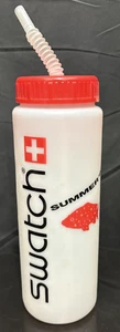Reloj Swatch - Botella de agua promocional verano 1993 con pajita - Imagen 1 de 3