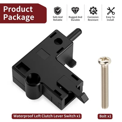 Interruptor de alavanca de embreagem esquerda à prova d'água para Kawasaki Vulcan 500 EN500 1990 1991-2009 - Imagem 1 de 4