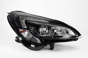 Vauxhall Corsa E 15-19 Bi-Xenon LED DRL Headlight Right Driver O/S OEM Hella - Picture 1 of 12