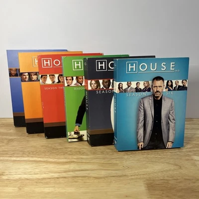 House M.D. Complete Series Seasons 1-6 DVD Lot Six Seasons - Image 1 of 4