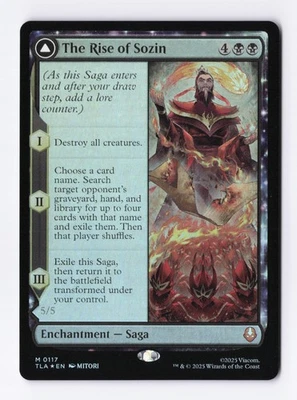 The Rise of Sozin (Foil) 0117 (M) MTG Avatar: The Last Airbender (TLA) - Image 1 of 2