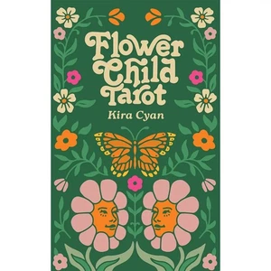 Flower Child Tarot Deck and Guidebook, Vintage Inspired, Fairycore, New - Picture 1 of 10