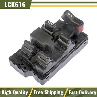 Interruptor de ventana eléctrica maestro delantero Dorman lado del conductor izquierdo para Honda Accord 94-97 Foto 1 de 4