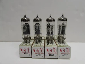 MATCHED QUAD OF CEI 6CS7 VACUUM TUBES MATSUSHITA NOS IN BOX (BJR2116) - Bild 1 von 2