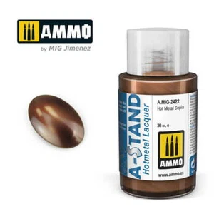 AMMO 2422 A-STAND Laca Hotmetal - Hot Metal Sepia 30 ml - Imagen 1 de 4