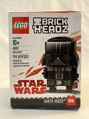 LEGO BrickHeadz Star Wars DARTH VADER 41619 Retired Rare NEW WORN BOX - Image 1 of 4