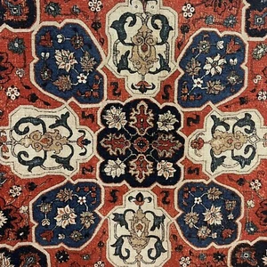 COLEFAX AND FOWLER PRINTED MULTIPURPOSE FABRIC PERSEUS ANTIQUE RED BY THE YARD - Picture 1 of 6