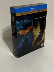 The Dark Knight & Batman Begins - Limited Edition DVD Box Set - 3 Disc - Picture 1 of 16