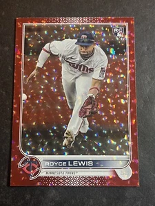 2022 Topps Update Royce Lewis #US105 Red Foil /199 RC - Minnesota Twins - Imagen 1 de 6