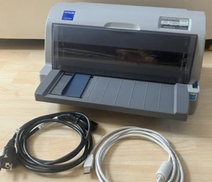 Epson LQ-630 Matrixdrucker Nadeldrucker für Arzt Praxis Office Büro - Photo 1/8