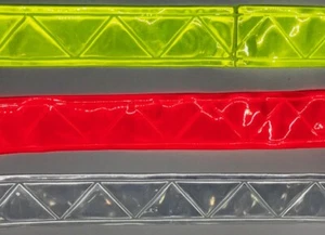 Reflektierende PVC Hochglanz Weste Trim - 1" und 2" Rollen - Bild 1 von 26