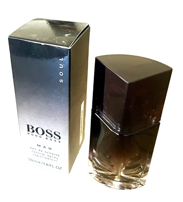 BOSS SOUL by HUGO BOSS Men COLOGNE 1.6 oz-50ml EDT Spray RARE, New in Box! - Image 1 of 2