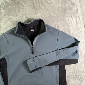 Nike Sphere Pro Half Zip Pullover Golf Jacket Gray Black Large - Picture 1 of 11