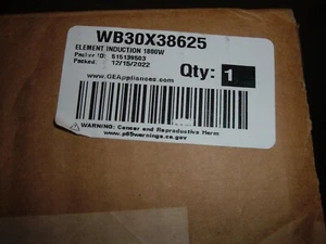 GE RANGE INDUCTION ELEMENT PART # WB30X38625 - Picture 1 of 4