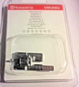 Viking Husqvarna Sewing Machine Genuine Buttonhole Foot "C" 412-7853-45 Fits 1-7 - Picture 1 of 4