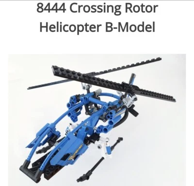 Vintage LEGO Technic 8444 Air Enforcer/Jet Wasp Helicopter 1999 | 100% Complete - Image 1 of 4
