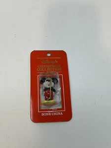 Vintage Disney Christmas Collection Mickey Bone China Ornament - Bild 1 von 2