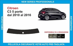 fasce parasole vetri Citroen C3 5 porte dal 2010 al 2016 - Bild 1 von 1