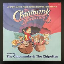 Chipmunk Adventure Last Alvins Motion Picture Chipettes Vinyl Record OG Vista