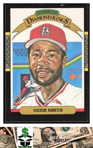 1987 Leaf #5 Ozzie Smith - St. Louis Cardinals - Picture 1 of 2